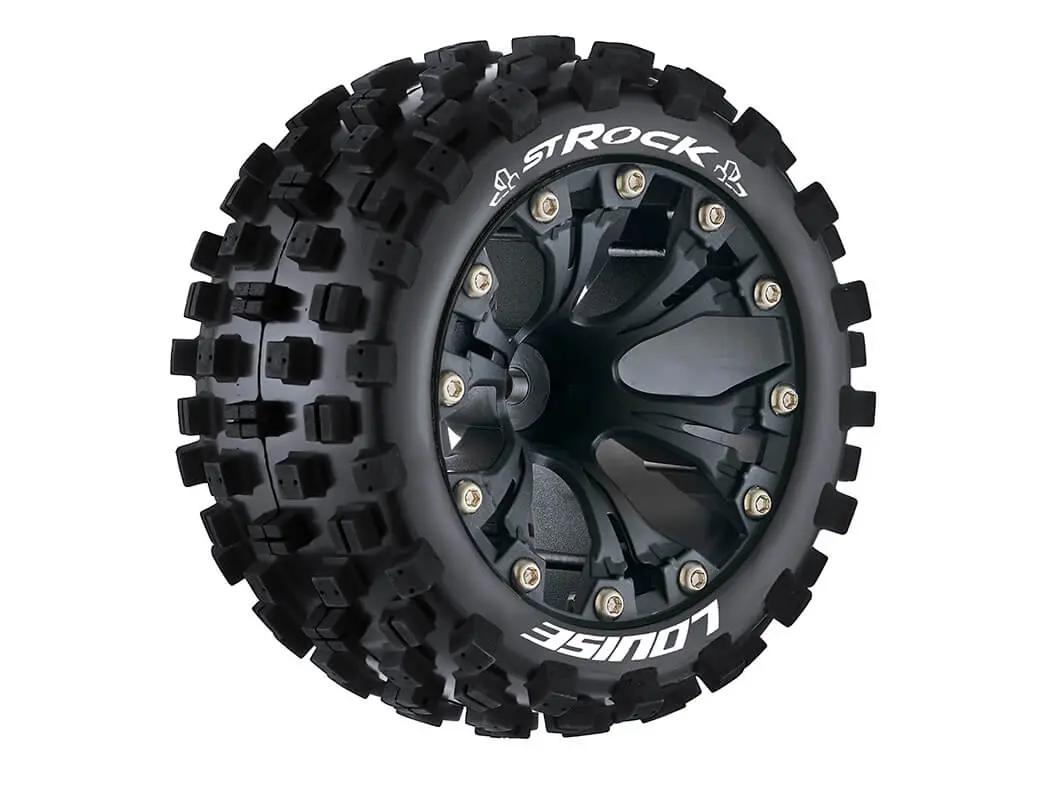 Louise Rc St-Rock 1/10 Soft 1 /2 Offset Black Gp Jato 2wd Rr – view 2