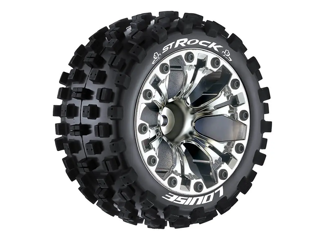 Louise Rc St-Rock 1/10 Soft 1 /2 Offset Chrome Gp Jato 2wd R – view 2