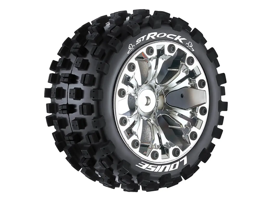 Louise Rc St-Rock 1/10 Soft 0 Offset Chrome Ep Stampede 2wd – view 2