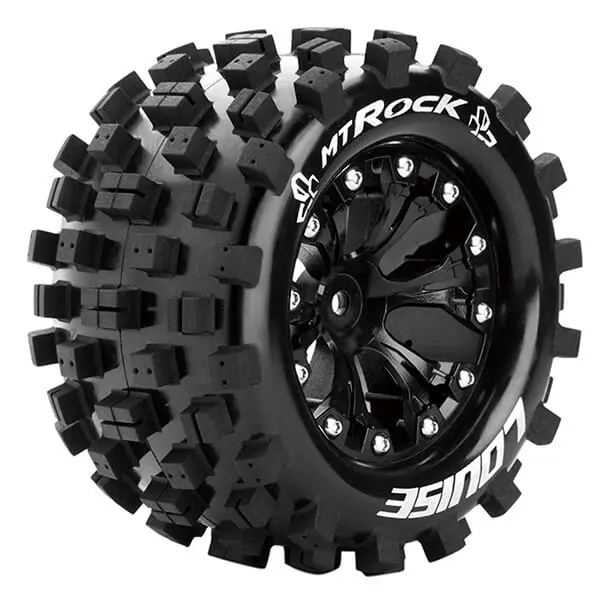 Louise Rc Mt-Rock 1/10 Soft Bearing Black Gp Jato 2wd Fr