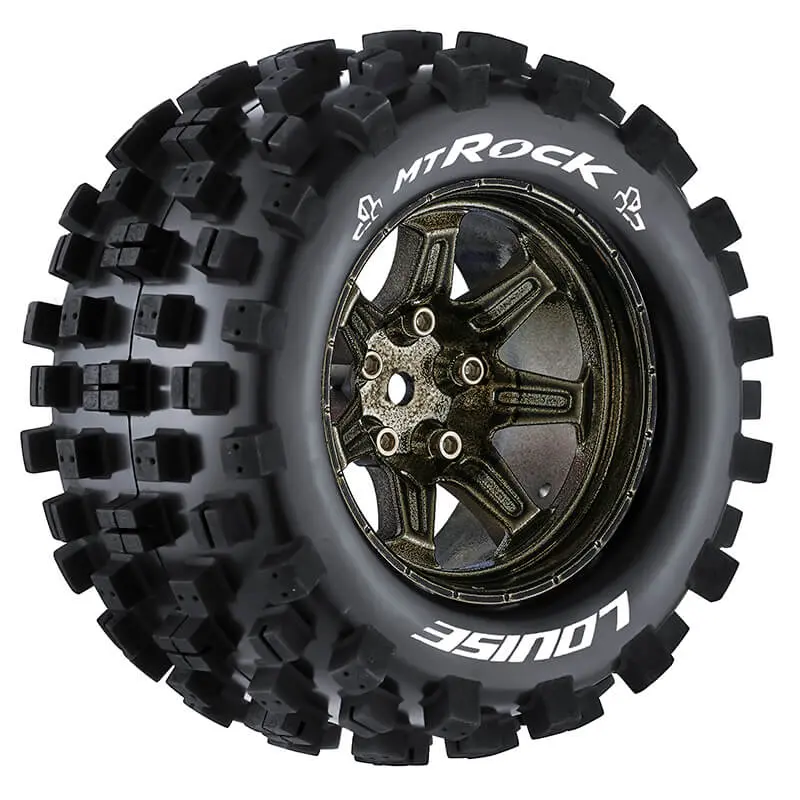 Louise Rc Mt-Rock 1/10 Soft H Ex 14mm Black Chrome Arrma Gra