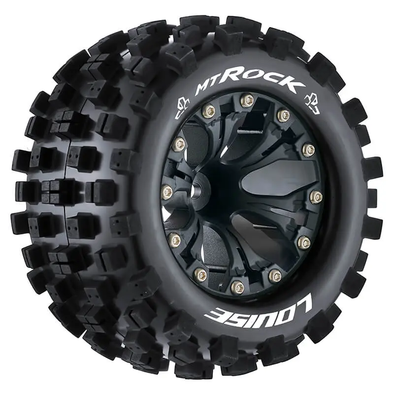 Louise Rc Mt-Rock 1/10 Soft 1 /2 Offset Black Gp Jato 2wd Rr