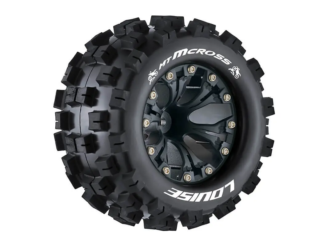 Louise Rc Mt-Rock 1/10 Soft 1 /2 Offset Black Gp Jato 2wd Rr – view 2