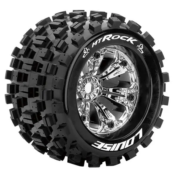 Louise Rc Mt-Rock 1/8 Sport 0 Offset Chrome Ep E-Maxx Fr &