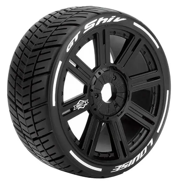 Louise Rc Gt-Shiv 1/8 Fr/Rr Super Soft Hex 17mm Spoke Black