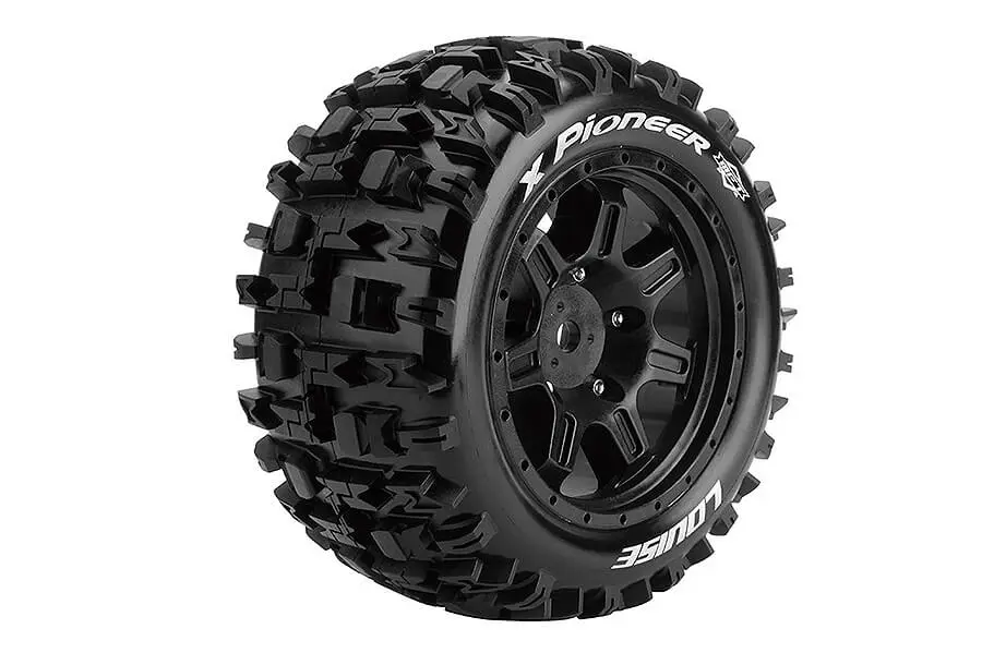 Louise Rc X-Pioneer Black Mounted Arrma Kraton 8s Hex 24mm – view 2