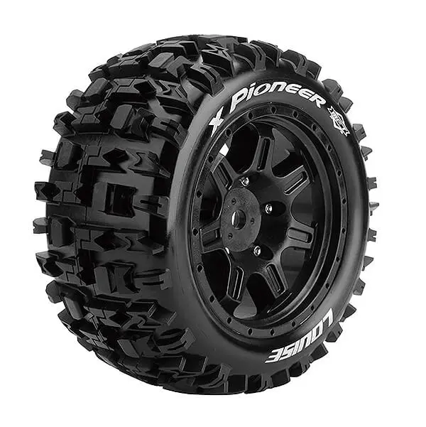 Louise Rc X-Pioneer Black Mounted X-Maxx Hex 24mm