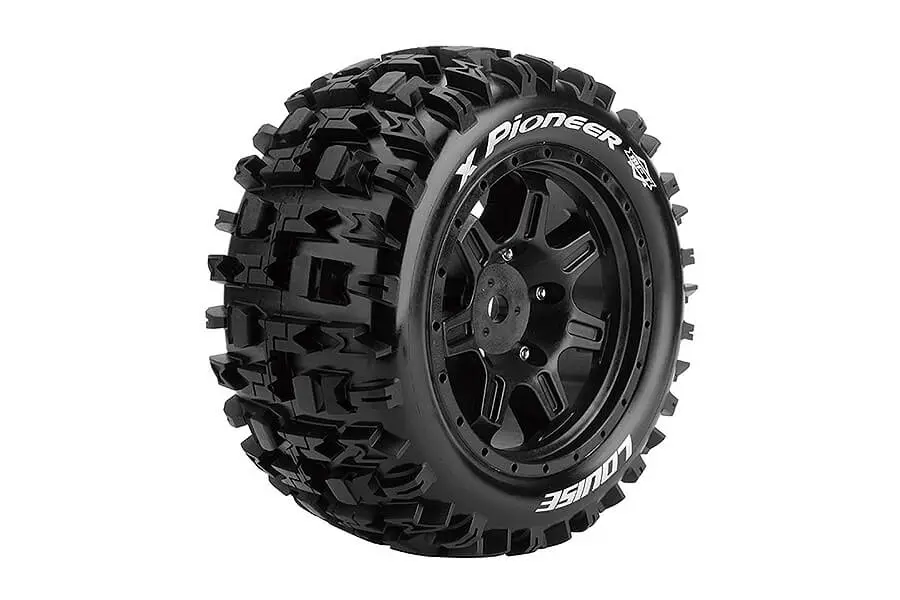 Louise Rc X-Pioneer Black Mounted X-Maxx Hex 24mm – view 2