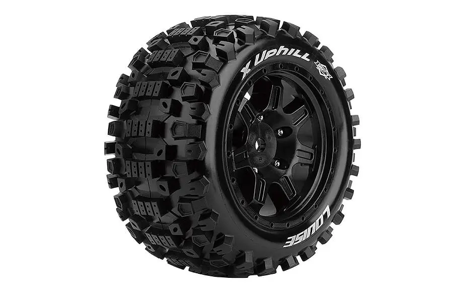 Louise Rc X-Uphill Black Mounted Arrma Kraton 8s Hex 24mm – view 2