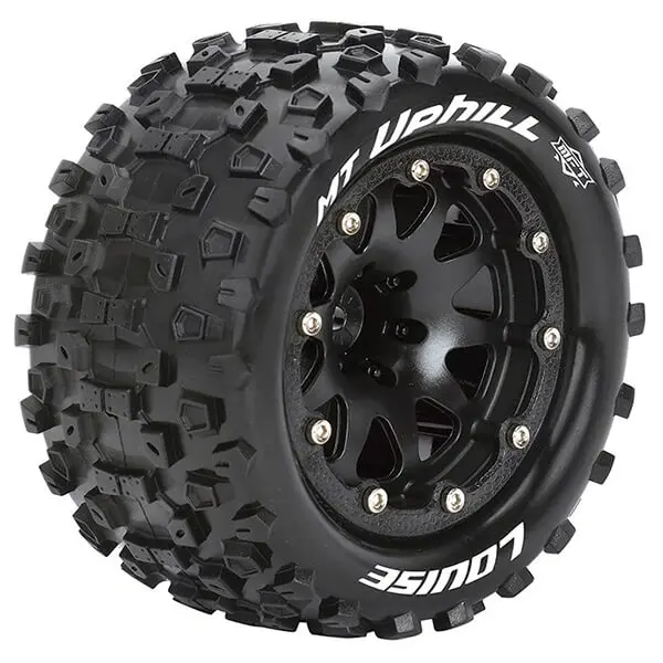 Louise Rc Mt-Uphill 1/10 Soft Bead-Lock/1/2 Offset Hex 12mm Black