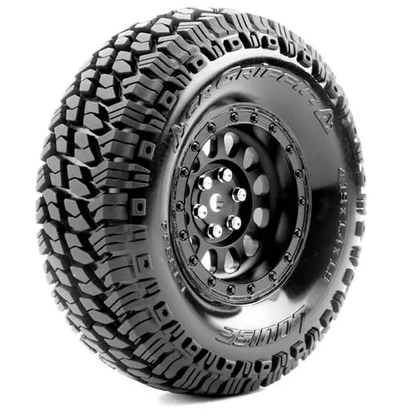 Louise Rc Cr-Griffin 1/10 1.9 Super Soft Black Hex 12mm
