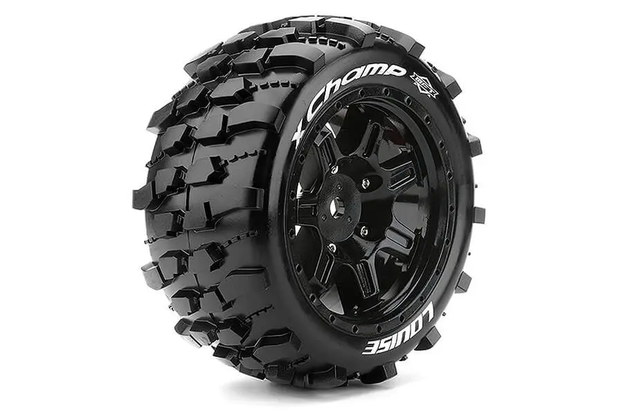 Louise Rc X-Champ Black Arrma Kraton 8s Mounted 24mm Hex – view 2