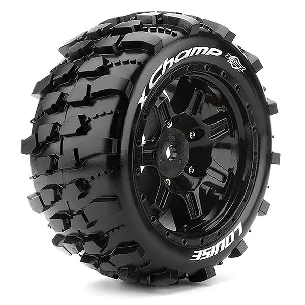 Louise Rc X-Champ Black Xmaxx Mounted 24mm Hex