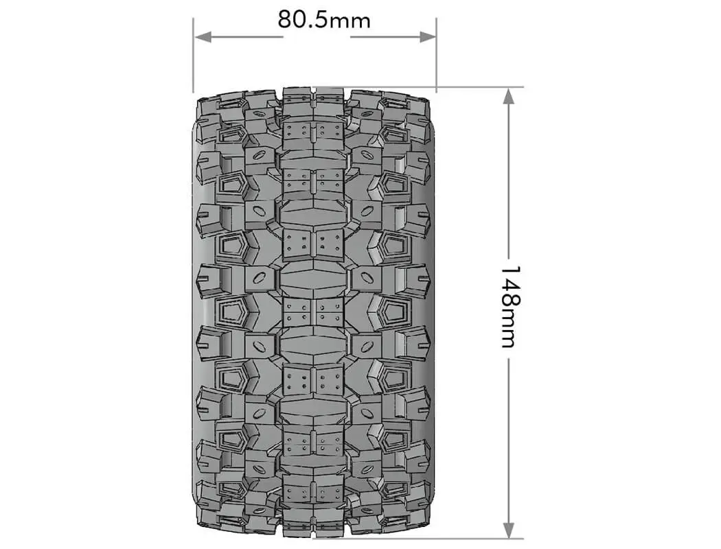 Louise Rc MFT Mt-Uphill 1/8 0" &amp; 1/2" Offset Hex 17mm – view 5