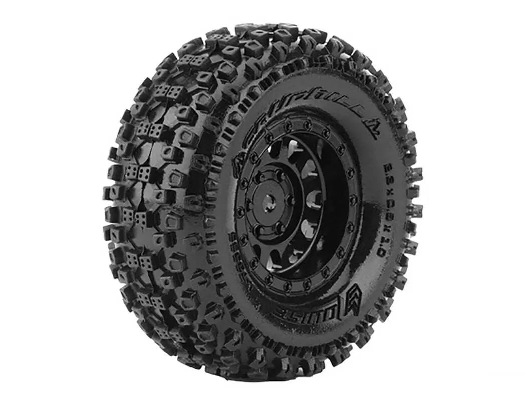 Louise Rc Cr Uphill 1/18,1/24 Fr/Rr 1.0" Crawler Tyre/Wheels – view 2