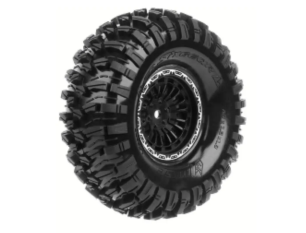 Louise Rc Cr-Sixgear 1.9 Super Soft Black Hex 12mm – view 2