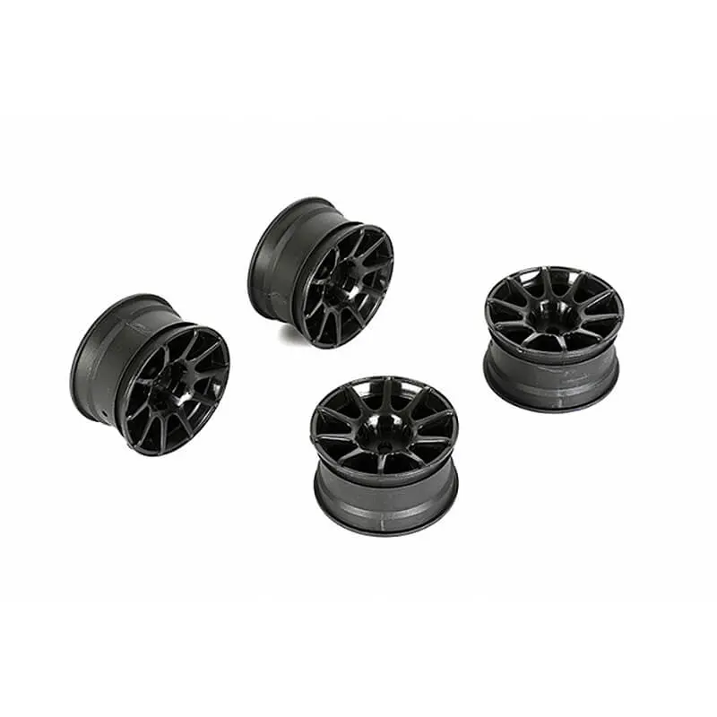 Louise Rc 10 Spoke Wheel +4mm (Black)
