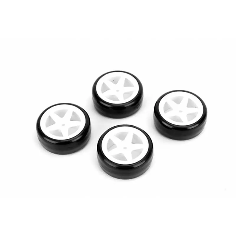Louise Rc 1/10 Drift Tyres 5 Spoke Wheel-White(26mm)
