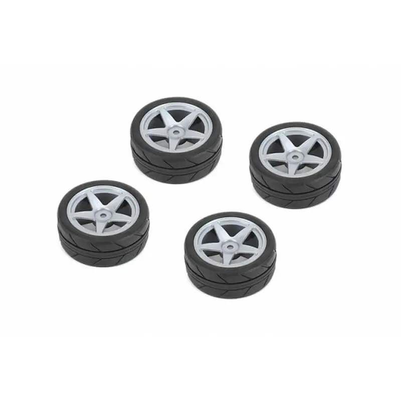 Louise Rc 1/10 Tyres 5 Spoke Wheel-Gray(26mm)