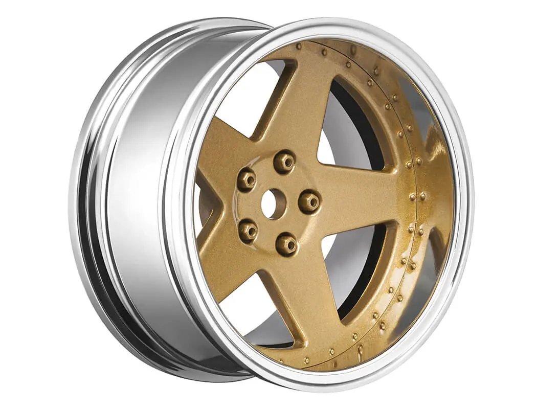 Louise Rc 1/10 Drift 2,4,6,8mm Offset 5-Spoke Wheels Bronze – view 2