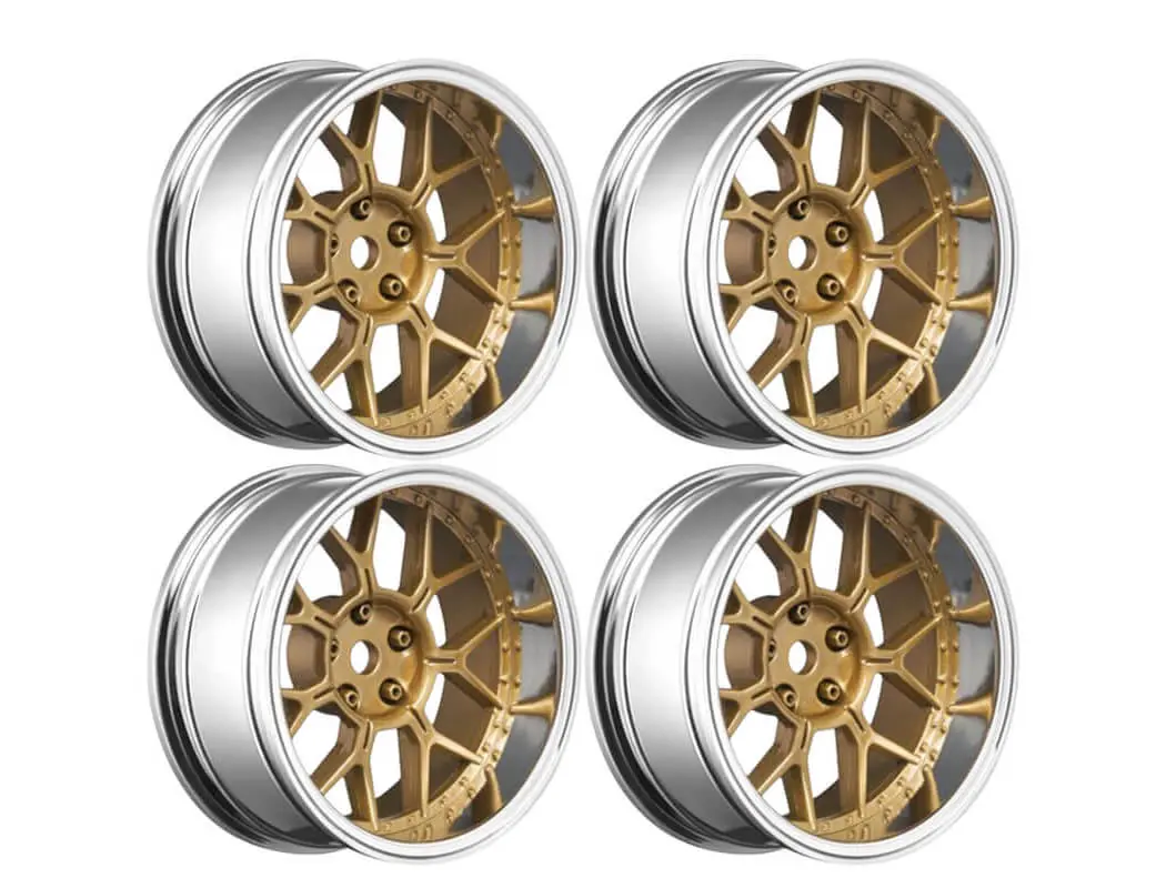 Louise Rc 1/10 Drift 2,4,6,8mm Offset 14-Spoke Wheels Bronze – view 4