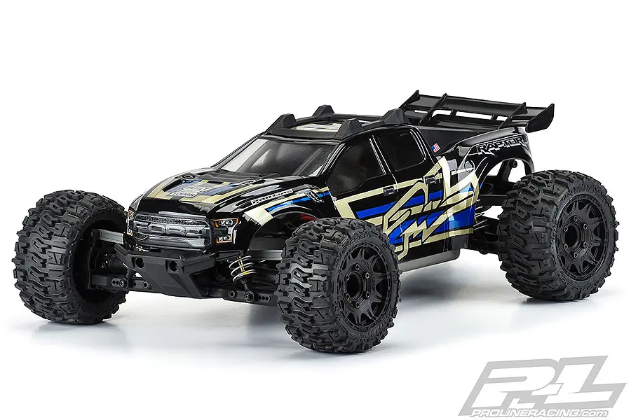 Proline Precut 2017 Ford F-150 Raptor Clear Body Rustler 4x4 – view 2
