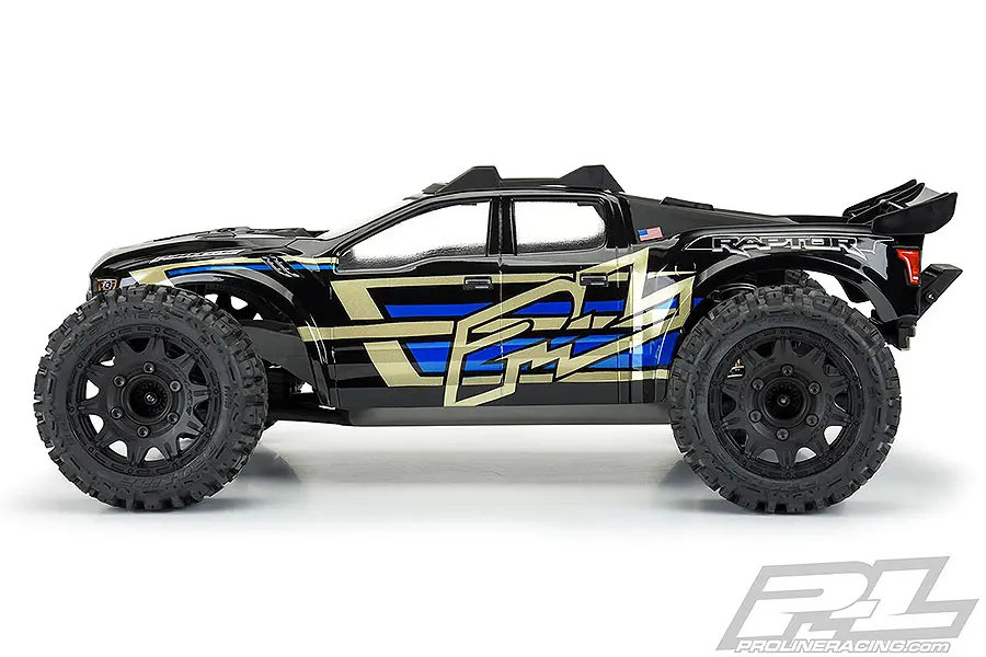Proline Precut 2017 Ford F-150 Raptor Clear Body Rustler 4x4 – view 3