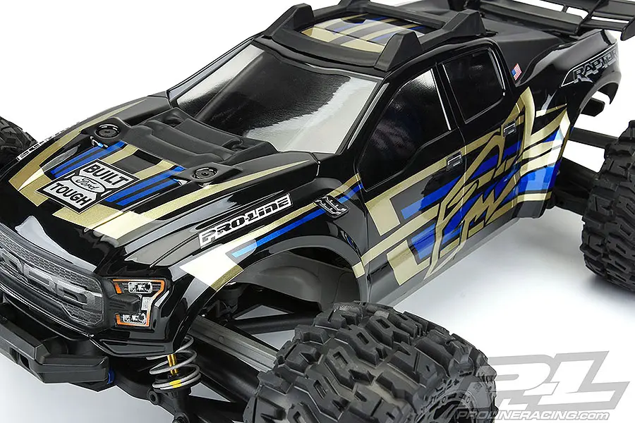 Proline Precut 2017 Ford F-150 Raptor Clear Body Rustler 4x4 – view 5