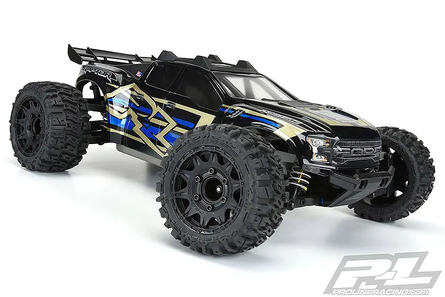 Proline Precut 2017 Ford F-150 Raptor Clear Body Rustler 4x4 – view 6