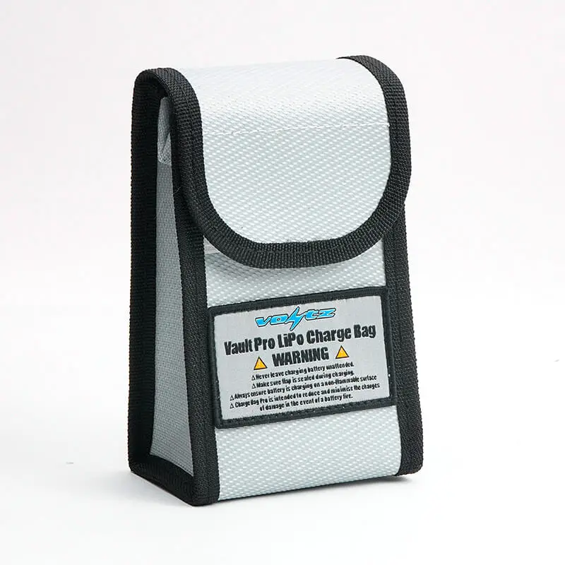 Voltz Vault Pro Lipo Charge Bag 14cm X 9.5CM X 5.5CM
