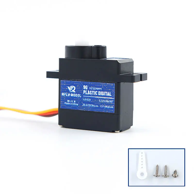 Xfly T-7a 9g Digital Plastic-Geared Servo Reverse