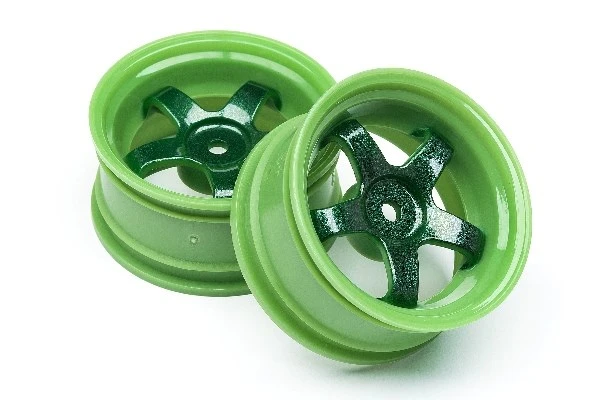 HPI Racing Work Meister S1 Wheel Green (3Mm Offset/2Pcs) – view 2