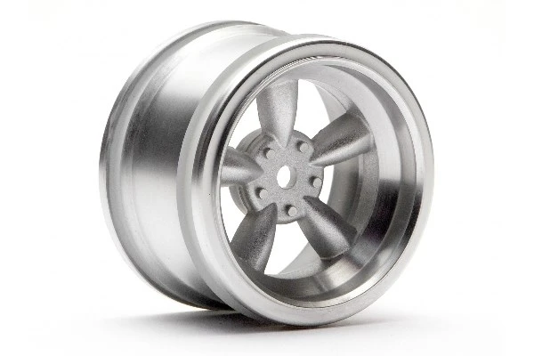 HPI Racing Vintage 5 Spoke Wheel 31Mm Mat Chrome 6Mm Offset – view 2