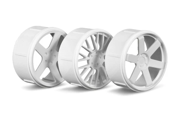 HPI Racing Wheel Set (White/Micro) – view 3