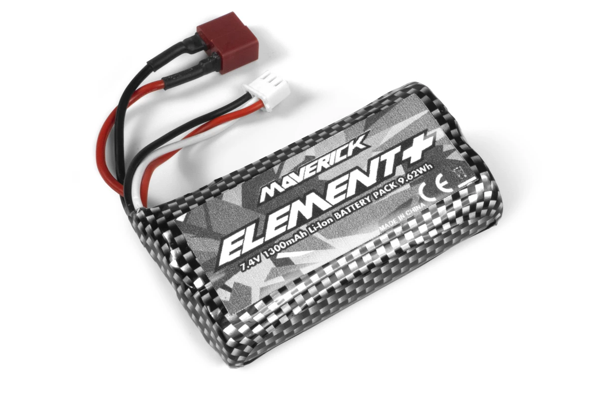 Maverick RC Maverick Element 7.4V 1300mAh Li-Ion Battery Pack