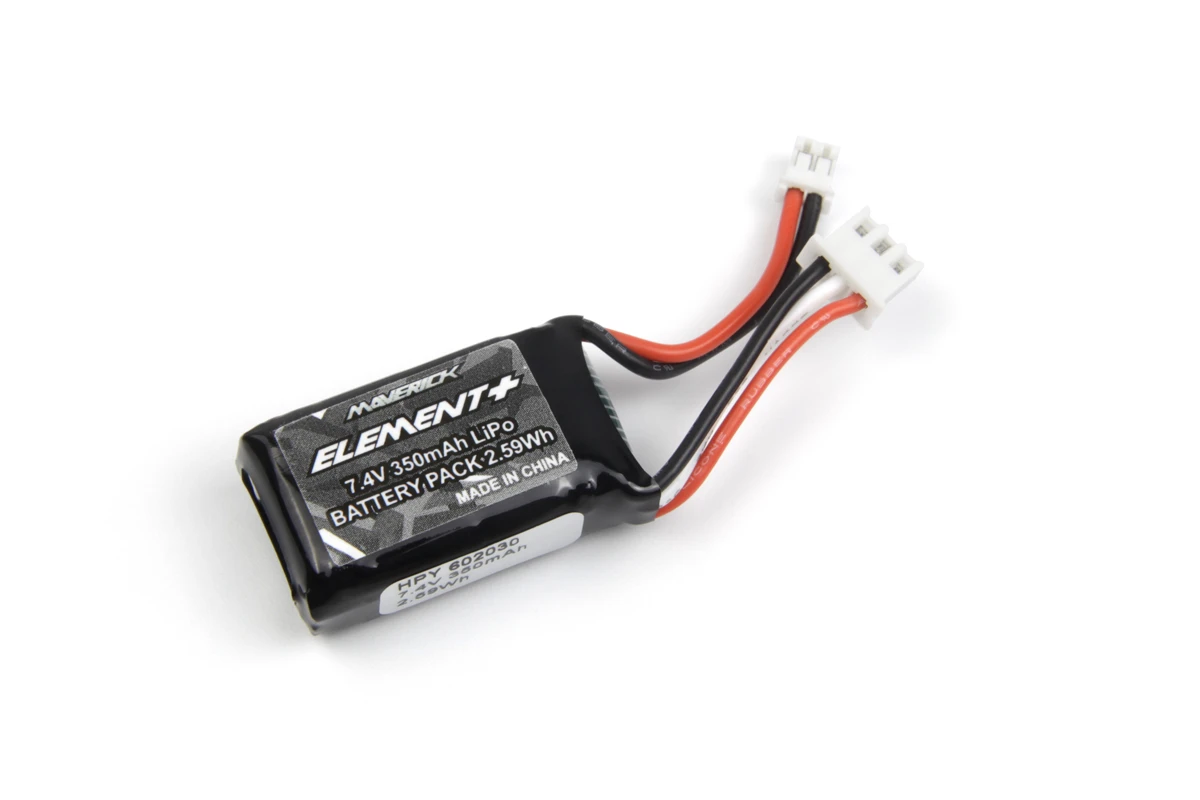 Maverick RC Element 7.4V 350mAh LiPo Battery Pack