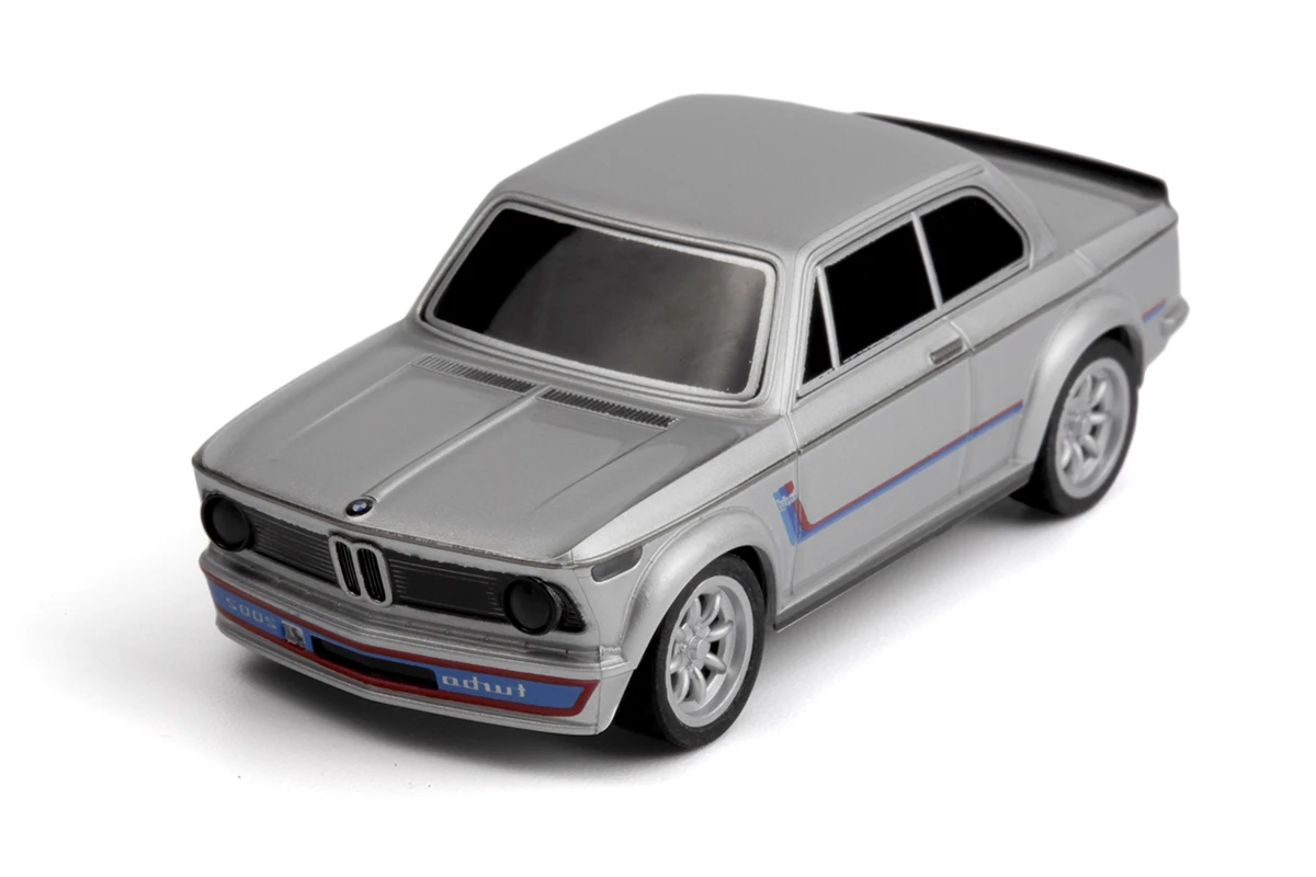 HPI Racing Nano-TTR BMW 2002 Turbo - Silver - Car Only – RC Drift Car – view 3