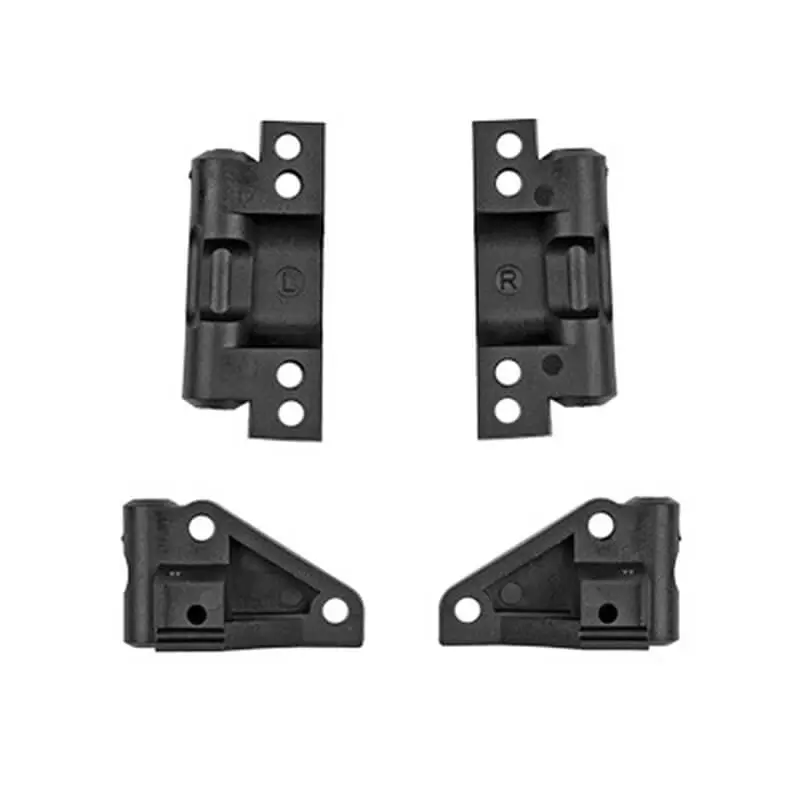 Team Associated Rc10 Arm Mounts Front Rear Black