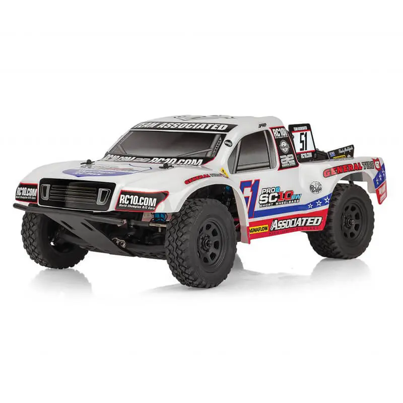 Team Associated Pro2 Sc10sw Short Course Truck RTR - White
