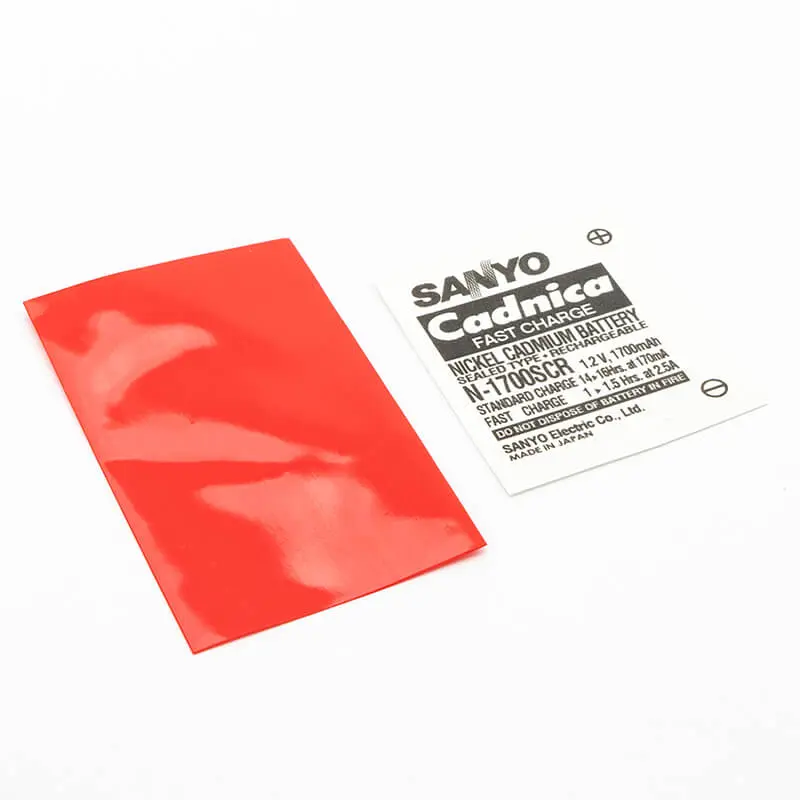 Centro Vintage Sanyo 1700scr Waterslide Red Shrink