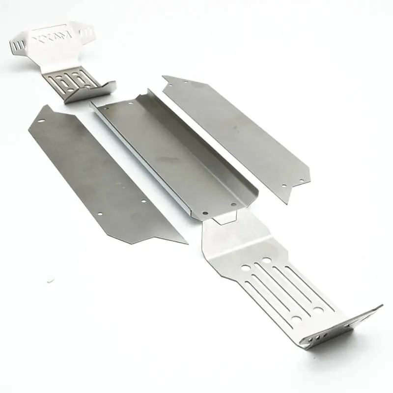 Fastrax Maxx Stainless Steel Chassis Armor Skid Plate Kit