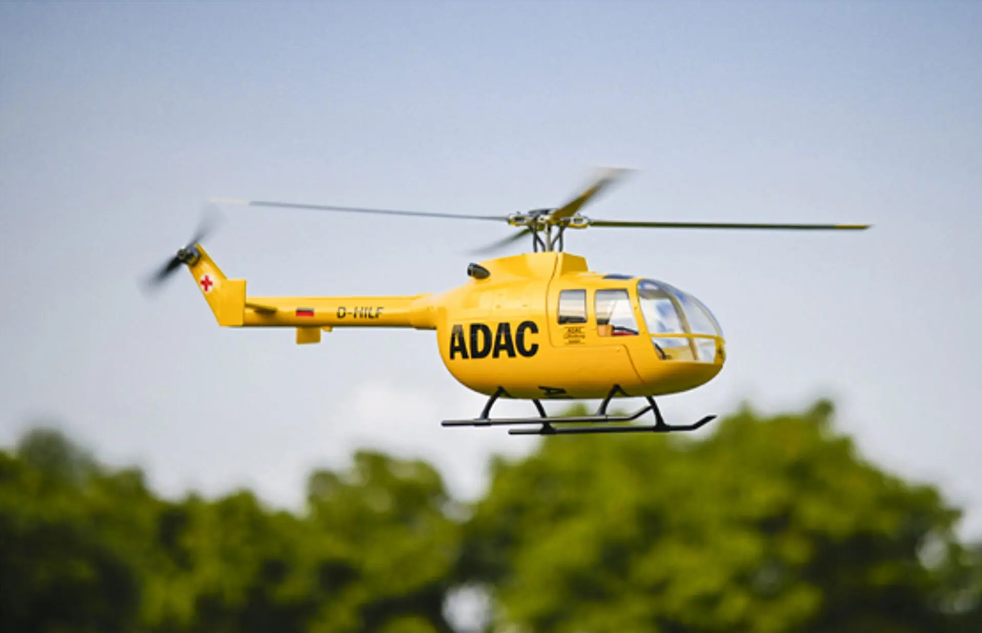 Flywing BO-105 RC Helicopter RTR Grey — Servo Failure (Warranty Return) – view 4