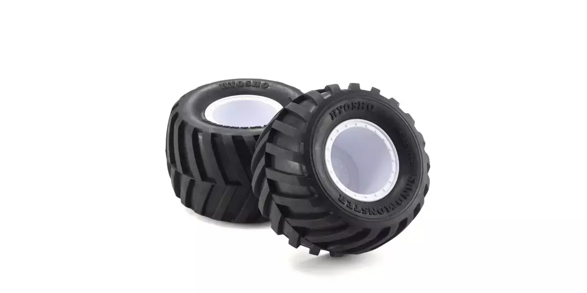 Kyosho Madvan Ve Pre-Glued High Grip Soft Tires 2