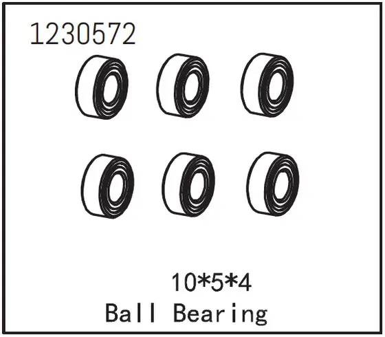 Ball Bearing 10*5*4 (6)