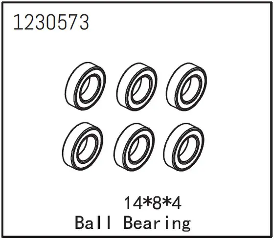 Ball Bearing 14*8*4 (6)