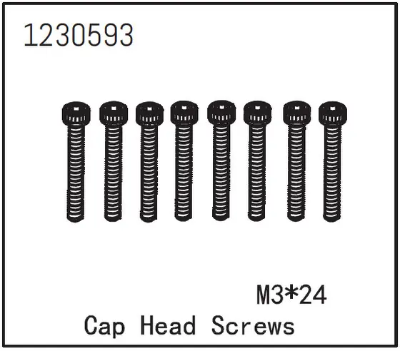Cap Head Screw M3*24 (8)