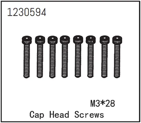 Cap Head Screw M3*28 (8)