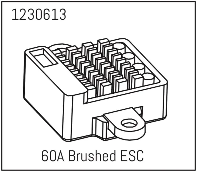 60a Crawler Brushed Esc