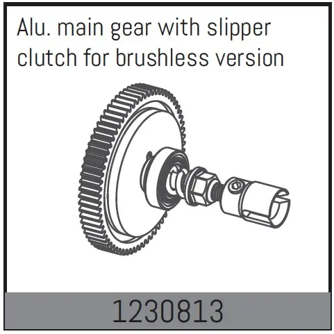 Slipper Clutch With CNC Main Gear