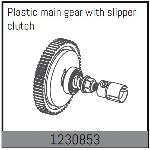 Slipper Clutch With Main Gear